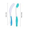 Butt Wiper Tool Toilet Aid Butt Cleaner Anti Slip Curved Handle Shower Bath Brush Set