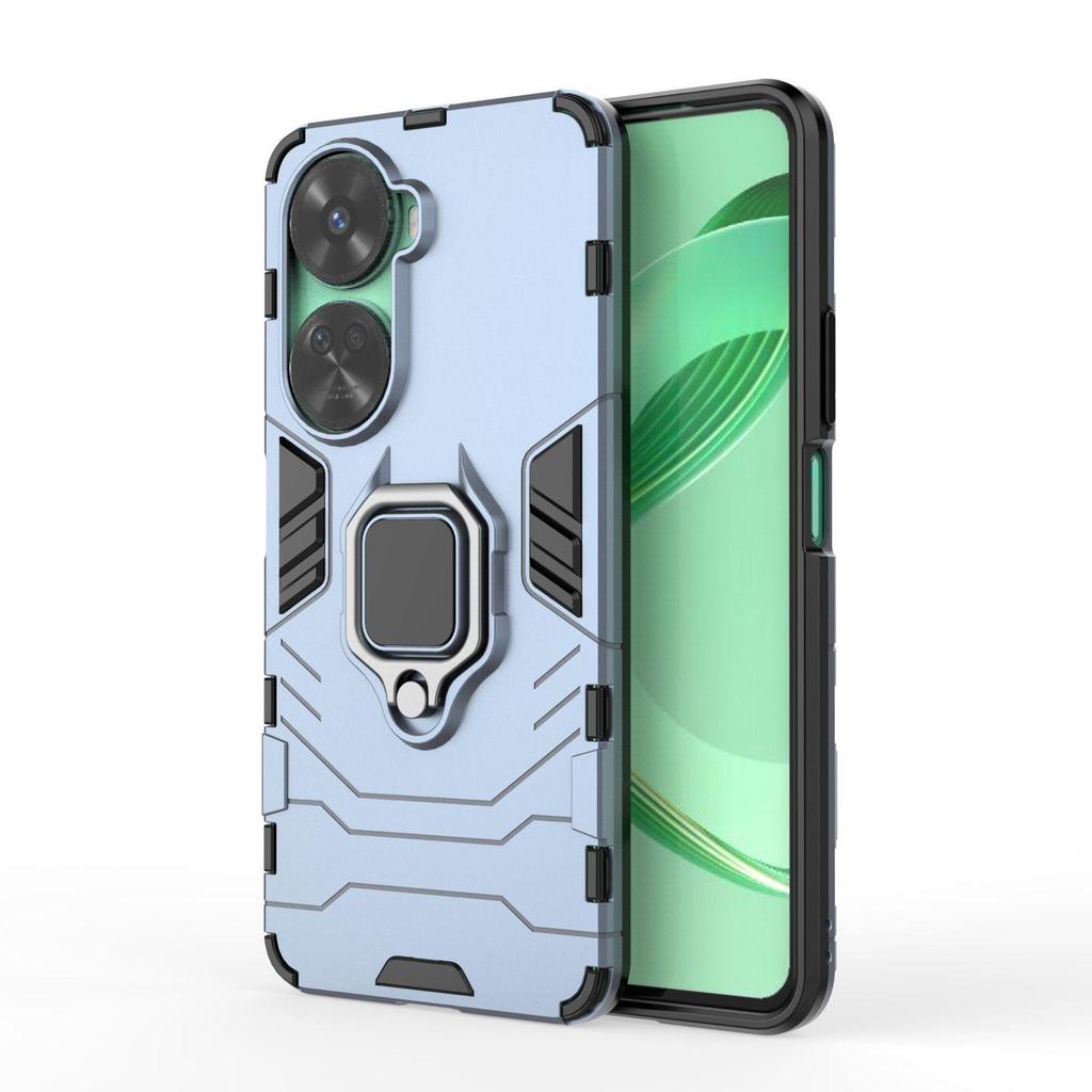 Huawei Nova12 PRO / Mate 60 PRO Black Panther Protective Stand Case - Full Coverage, Anti-fall