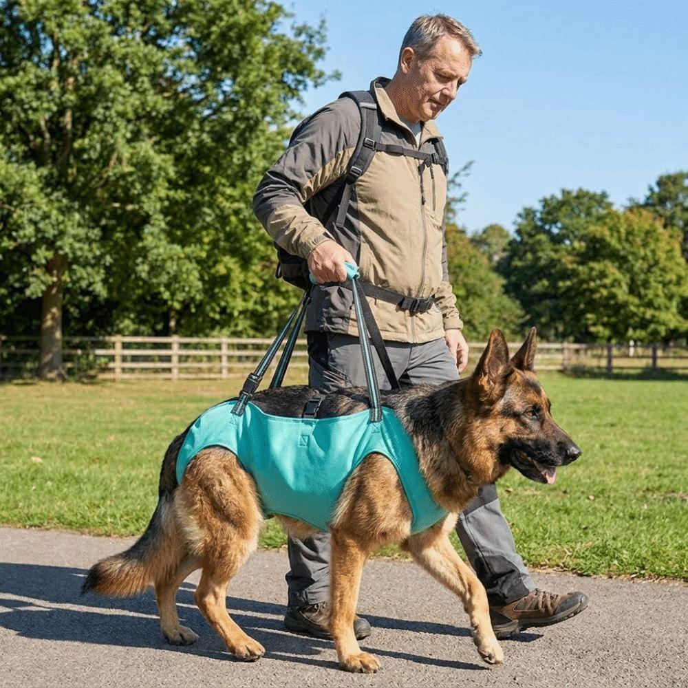 Thickened Grip Dog Lift Harness Adjustable Pet Auxiliary Vest Dog Assistance Strap  Disability Aid