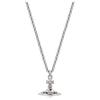 Engraved Saturn Design Brass Necklace Men Necklace Silver 8050889136323