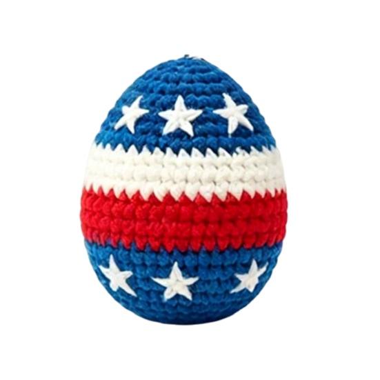 Sandbag Toy Ball Day Independence Balls Fun Soft Crochet Outdoor Juggling Balls B