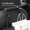 2Pcs ABS Car Styling Seat Back Hooks Accessories For Lexus F SPORT ES RX NX LS UX LM LX GX LC RZ IS CT GS RC HS SC TX LBX IS300