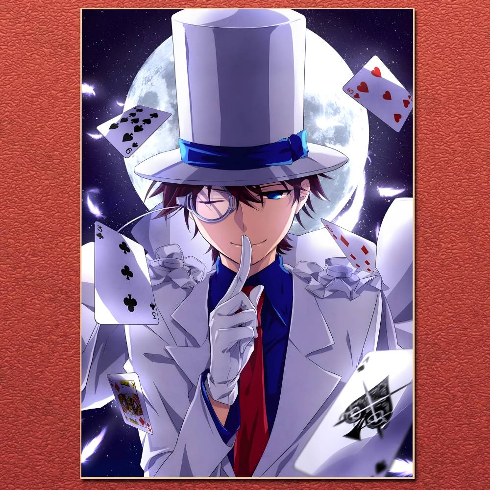 D-DETECTIVE Conan ANIME Poster Leinwandbild Poster Mit Drucken Haus Schlafzimmer Wohnzimmer Dekoration Geschenk