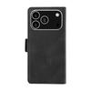 For iPhone 17 Pro Leather Case YIKATU YK-005 Skin-touch Feeling Wallet Phone Cover