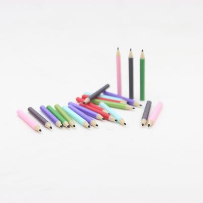 1 Set 1:12 Dollhouse Miniature Dollhouse Pen Holder+6 Colored Pencils Set Doll Home Decor Pretend Play Dollhouse Stationery Toys