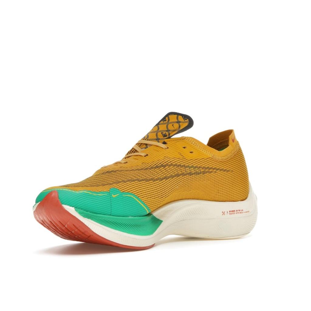 Nike ZoomX Vaporfly NEXT% 2 Dark Sulfur Stadium Green Men Sneakers Yellow Light-Sienna Thunder-Blue DJ5182-700