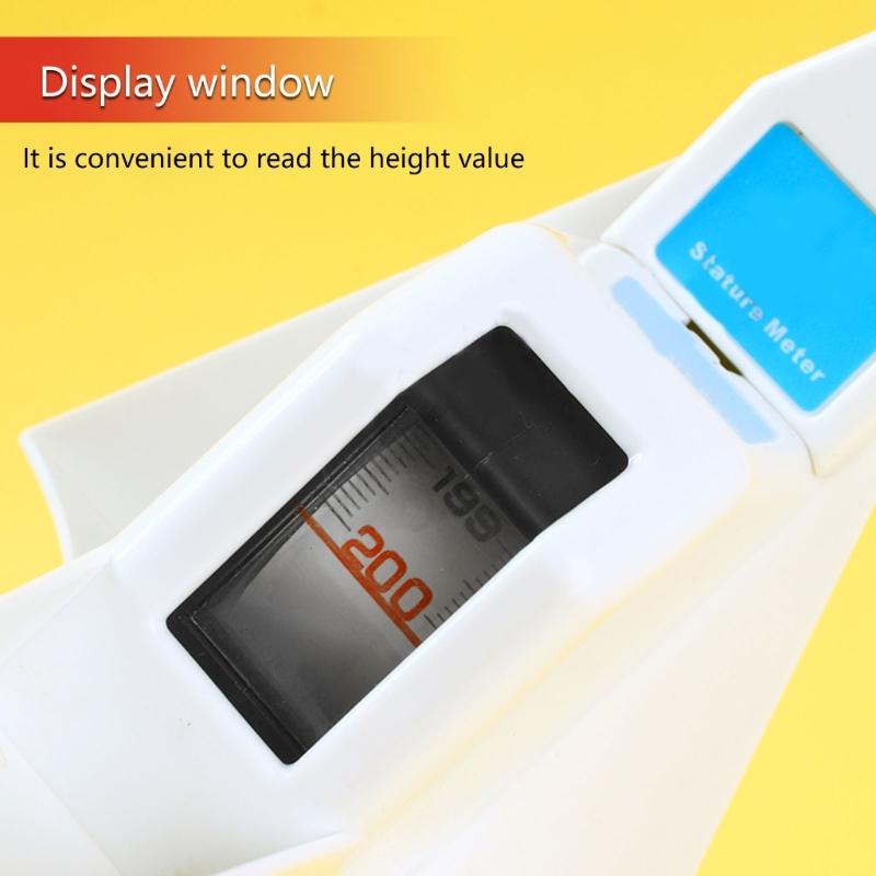 2M Retractable Height Measuring Tape Body Growth Ruler For Accurate Body Measurement With Clear Scale