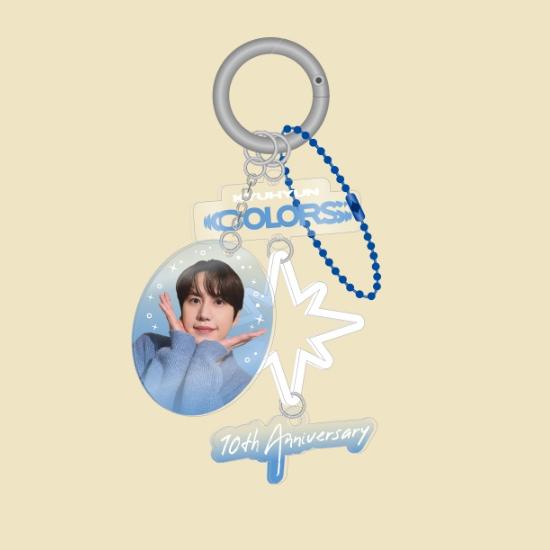 Pre-order KYUHYUN 10th Anniversary Asia Tour COLORS Acrylic Photo Key Ring