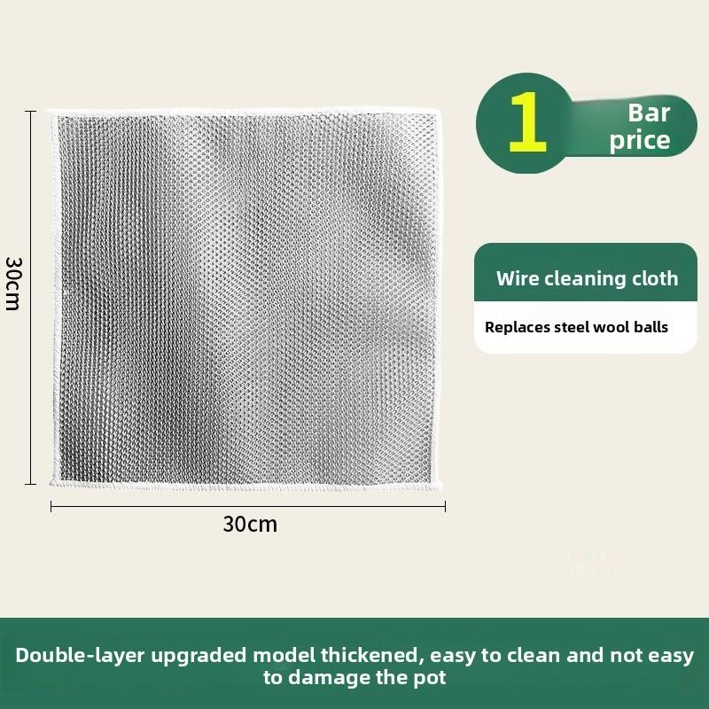 Kratzfreie Nylon-Geschirrtücher & Scheuerschwämme Set - Mehrzweck-Küchenreinigung für Töpfe, Pfannen & Geschirr (Verschiedene Größen & Stile)