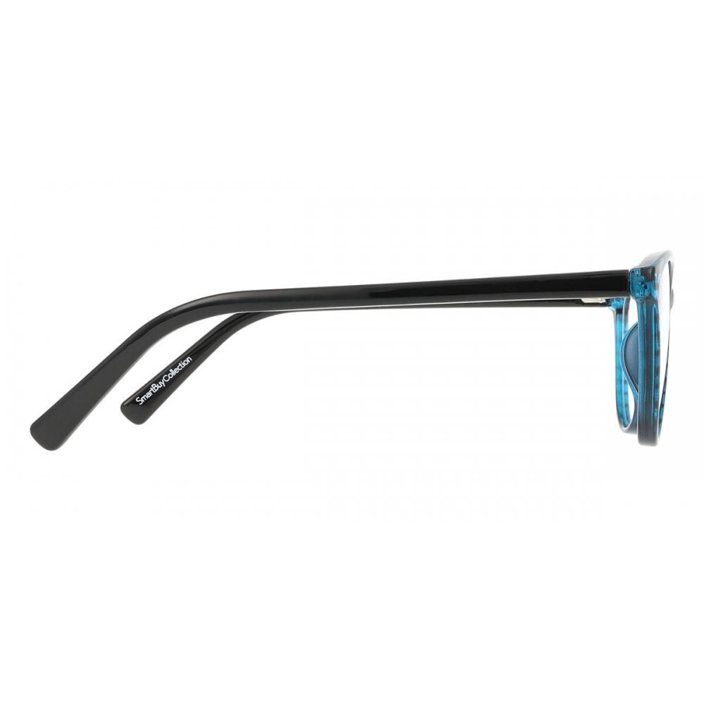Full Rim Cat Eye Transparent Stripped Blue Smartbuy Collection Lilly Cp127b Fashion Women Eyeglasses
