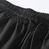 Four Seasons New Slim Casual Trousers Simple Leisure Pure Colour Spell Leather Trousers Micro Elastic Youth Popular Trousers