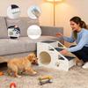 Dog Steps Anti-Slip Pet Cats Stairs 4-Step High Couch House Ramp For High Bed Couch Play Area Small Medium Large Cats Dogs