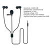 1.5m Lapel Microphone Professional Noise Reduction Mini Live Broadcast Recording Lavalier Headset Microphone for Mobile Phone