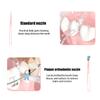 4 Pcs/Set Replaceable Oral Dental Nozzles For Oral Irrigator Dental Water Jet Mouthwash Flosser
