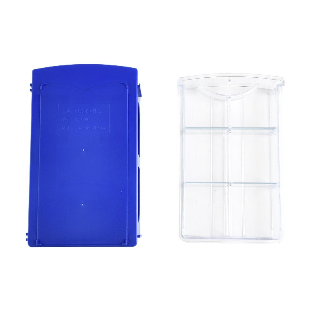 160*95*40mm Storage Box 80 Degree Celsius PE Stackable Thicken