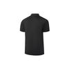 Saucony Solid Color Pullover Polo Shirt Men tops Black SC2239075-1