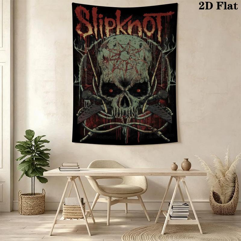 Slipknot All Hope Gone Tapestry Tapestry Wallmounted Background Cloth Background Cloth Christmas Gift Soft