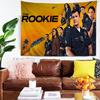 Movie The RRookie Cartoon Tapestry Art Science Fiction Room Home Decor Wall Hanging Sheets