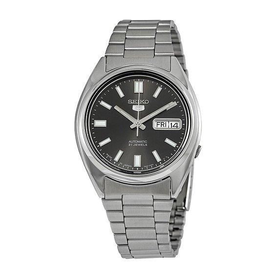 

Восстановленные часы Seiko 5 Automatic Сделано в Японии SNXS79 SNXS79J1 SNXS79J Мужские часы чёрный