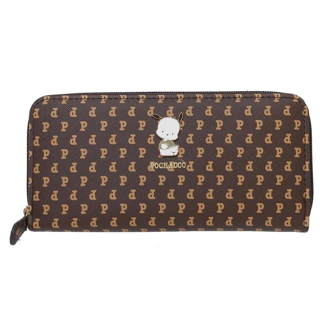 

Aldi Sanrio Pochacco Round Bundle Long Wallet Chocolate SR8-11PC