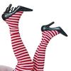 Festive Shaking Leg Decor Christmas Elf Decoration Electric Santa Claus Xmas Tree Party Ornament for Tree cHalf Body Ormament Funny