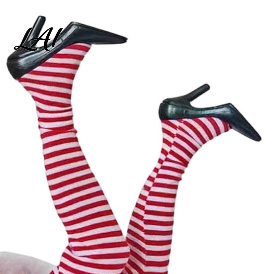 Festive Shaking Leg Decor Christmas Elf Decoration Electric Santa Claus Xmas Tree Party Ornament for Tree cHalf Body Ormament Funny