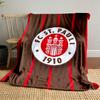 FC St. Pauli Logo Decke für alle Jahreszeiten Decke Mittagspause Überwurf Geschenk