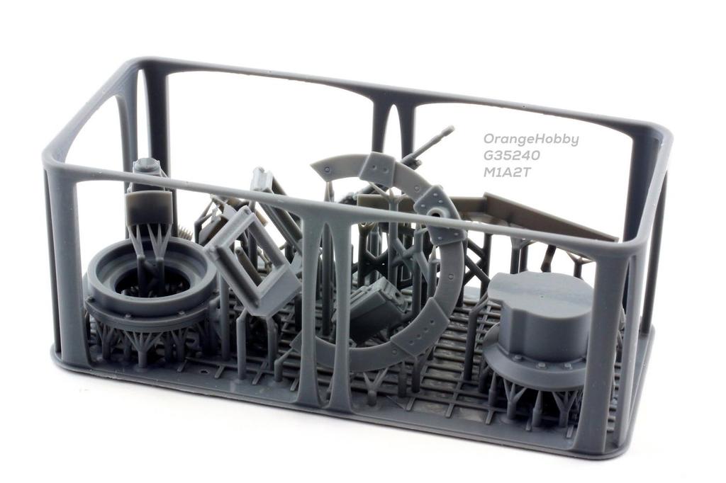 Orange Hobby Scale Modern Taiwanese M1A2T Abrams Conversion Upgrade Set Tamiya Plastic Model Parts 1/35 & (for 35269) G35-240 (Tank)