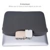 13in Notebook Case Anti collision Full   3 interlayer Laptop Bag Sleeve Case   Black