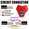 For Gas Ga EC 250 250F 300F EX 300 350F 450F MC 450 2026-2026 Head Light Motocross Tuning Enduro Motorcycle LED Headlight Panel