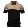 Summer New Men's Short-sleeved Knit POLO Shirt