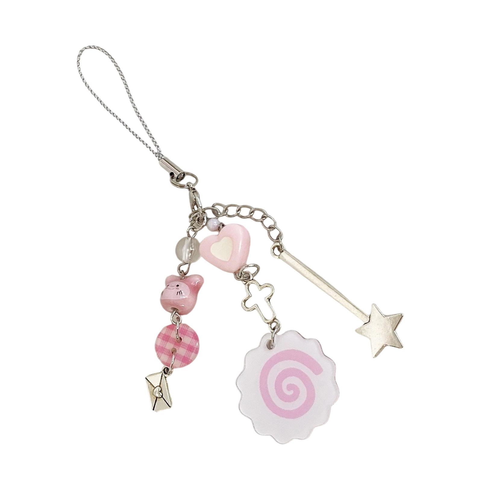 

Camera Accessory Beaded Keyring with Strong Hook Travel Safety Key Holder Suitable for Backpack or Photography Gear