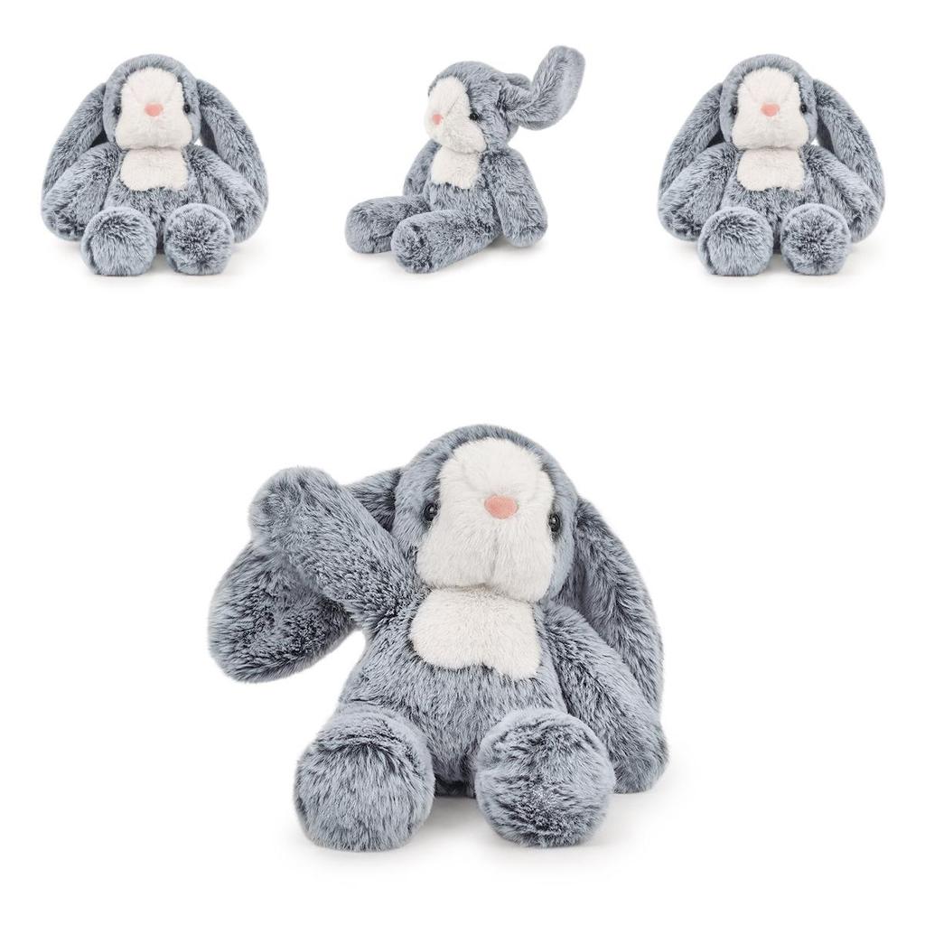 Adorable Plush Rabbit Doll Cuddly Cute Bunny Stuffed Toy For Kids Perfect Gift