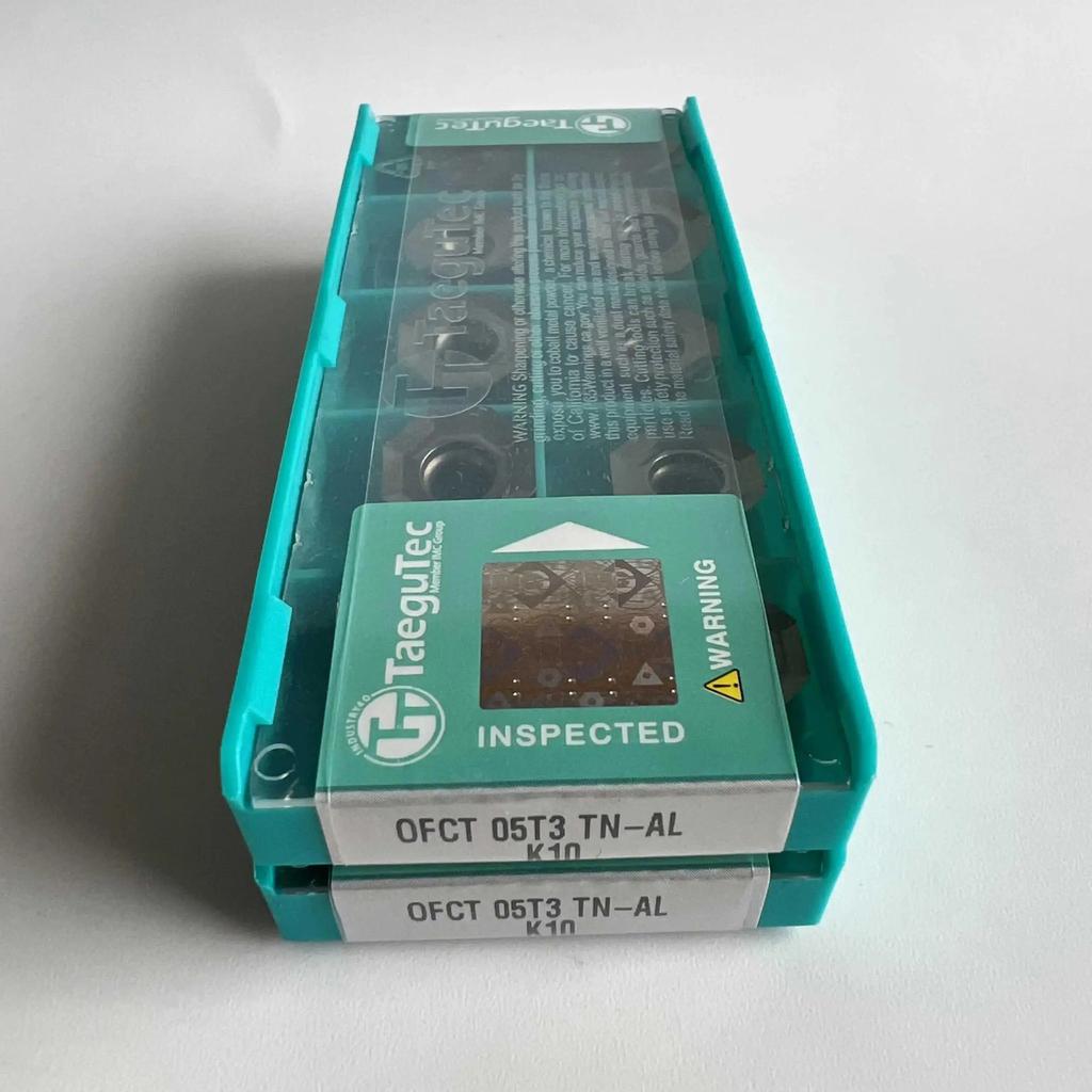 TaeguTec / OFCT05T3TN-AL K10 /Original genuine CNC alloy blade 10 PCS