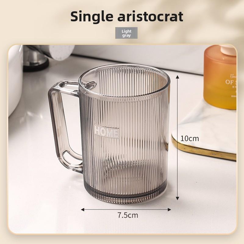 Luxury Couple's Simple Wash Cup with Handle for Student Dormitories