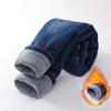 Girls Padded-lined Pants Winter Kids Thicken Warm Jeans Children Demin Trousers Autumn Teen Snow Pants