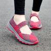 Summer Mary Janes Women Sandals Beach Lazy Shoes Purple Pink Grey Casual Weave Soft Slip On Walking Color Sandals Large Size