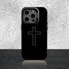 Verse of The Christian Bible Jesus Case For iPhone 16,15,14,13,12,11,Pro,XS,Max,Plus,Mini,SE Black Candy Matte Shockproof Cover