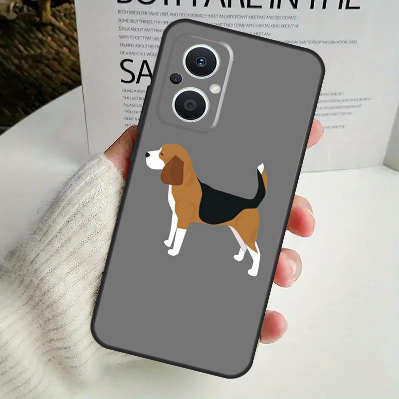 Beagle Dog Phone Case For OPPO Reno 8T 14F 13 F 12 11 10 14 Pro 7 8 Lite OPPO Find X8 X6 X5 Pro Cover