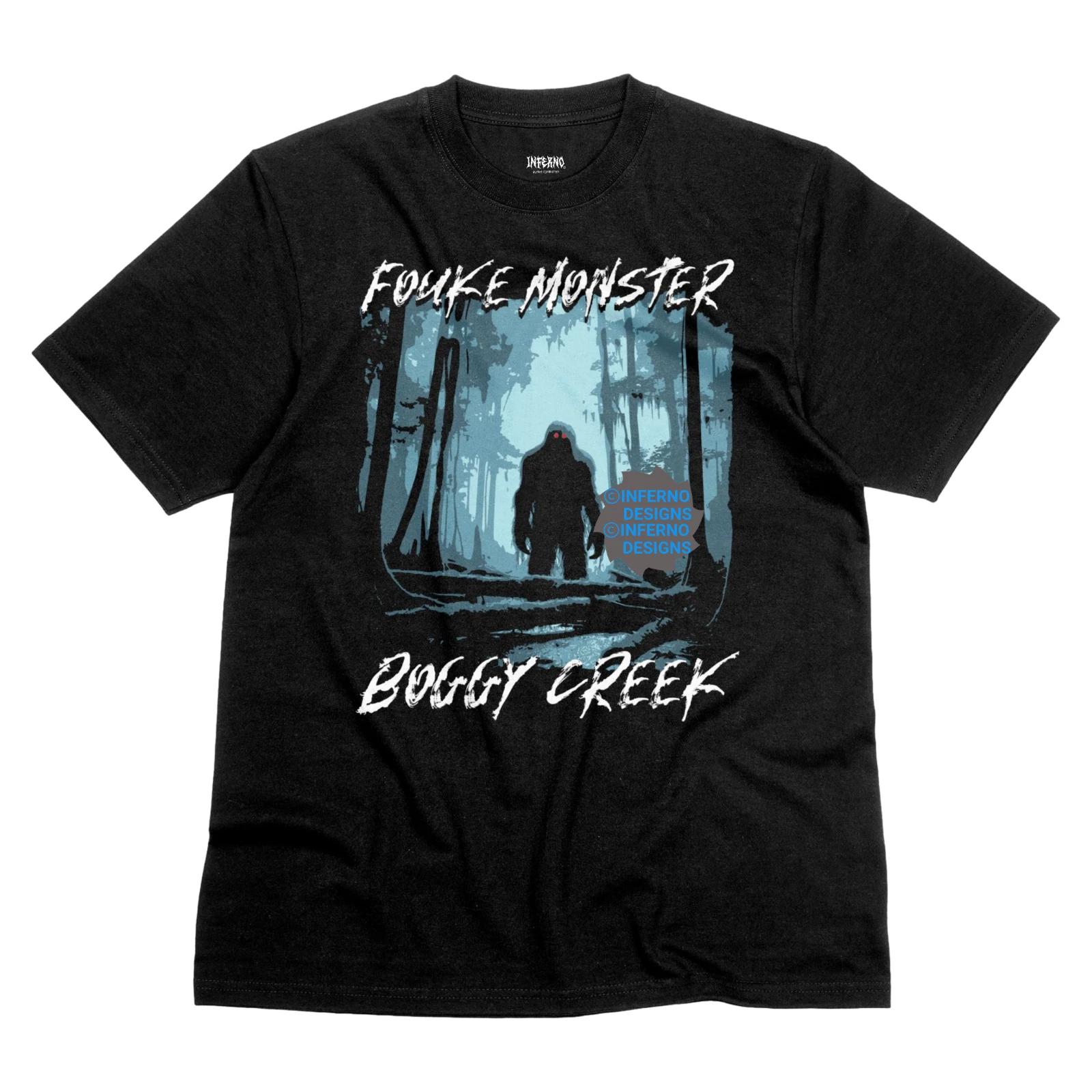 Boggy Creek Monster shirt, Fouke Monster, Cryptid shirt, Gothic horror shirt 3XL