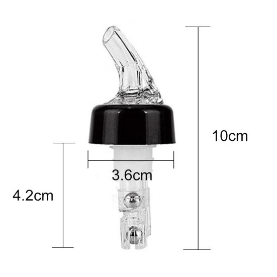 10Pcs 30ml Plastic Liquor Pourer Wine Bottle Pour Spout Plug Stopper Dispenser