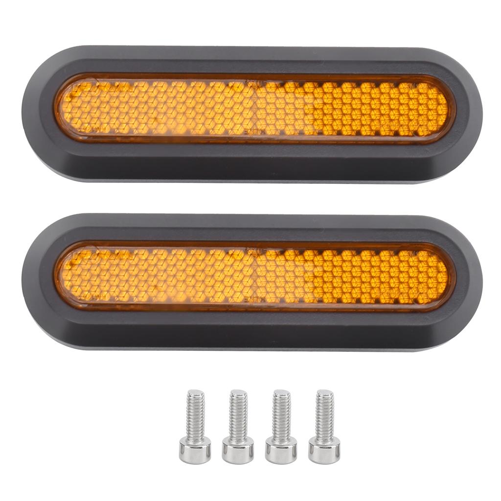 Scooter Rear Wheel Decorative Cover Reflective Strip with Screws for Xiaomi M365 PRO PRO2