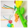 Kids Splash Flower Sprinkler Toy 360 Degree Water Game Rotating