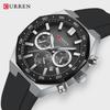 CURREN Fashion Men Top Brand Luxury Design Sport Military Quartz Wristwatch Luminous Male Clock