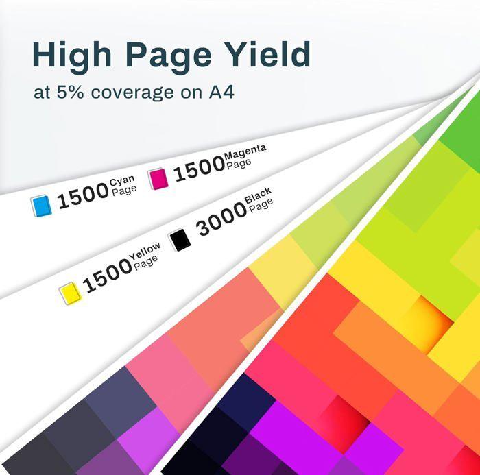 Tintenpatrone - CHOUMICHA - LC426 - 4er-Pack - Kompatibel mit Brother - Hohe Ergiebigkeit