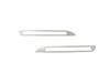 BRIGHTZ Mirror Stainless Steel Plated Reflector Rings for the Move Custom Compatible with the Move Custom and LA110S Ultra-High (2-Piece Set)