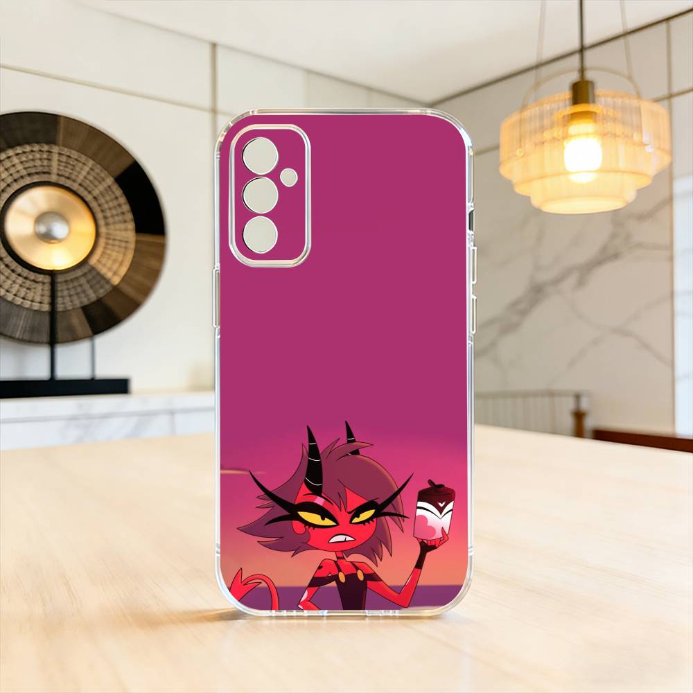H-Helluva Boss M-Millie  Phone Case Transparent Silicone Soft For SamsungA10,12,20,21S,30,31,40,50,51,52,70,71