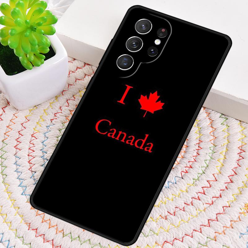 Canada Flag Maple Leaf Red Phone Case for Samsung Galaxy Note 10 Pro S26 Ultra S23 S24 FE S25 S21 S22 PLUS Shockproof Cove