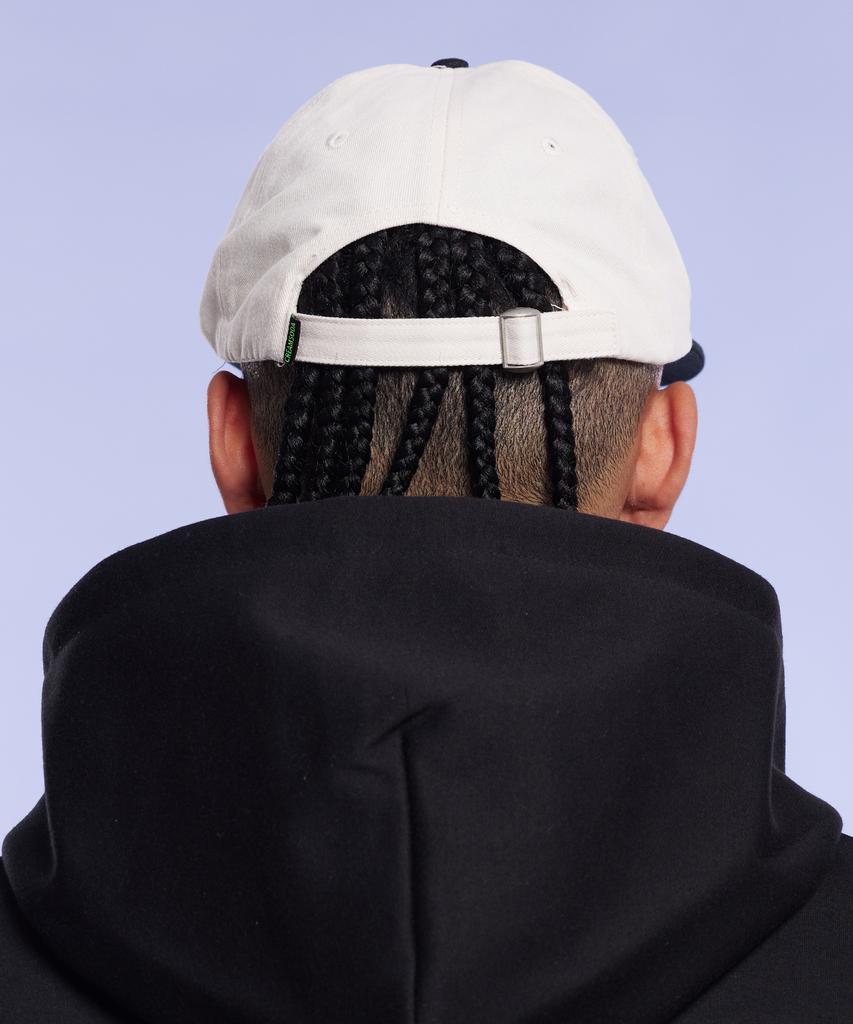 CREAM SODA LAB Applique Panel Ball Cap Black