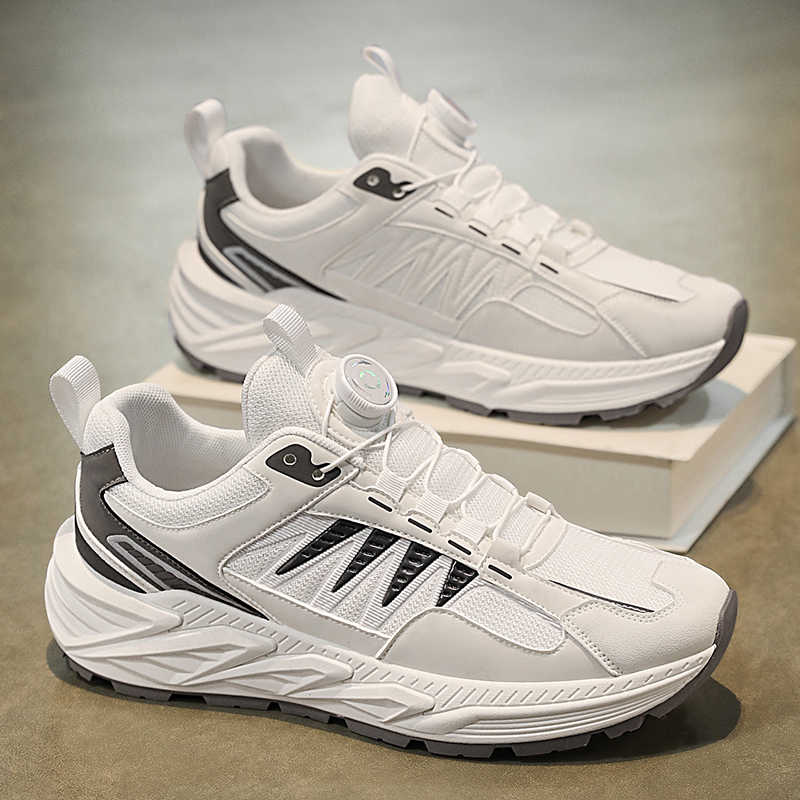 Fashion Outdoor Big Sole Gentleman Sneakers Boots Sneakers Man Dress Men Shoes Black Sports Cool Mobile Universal Brands